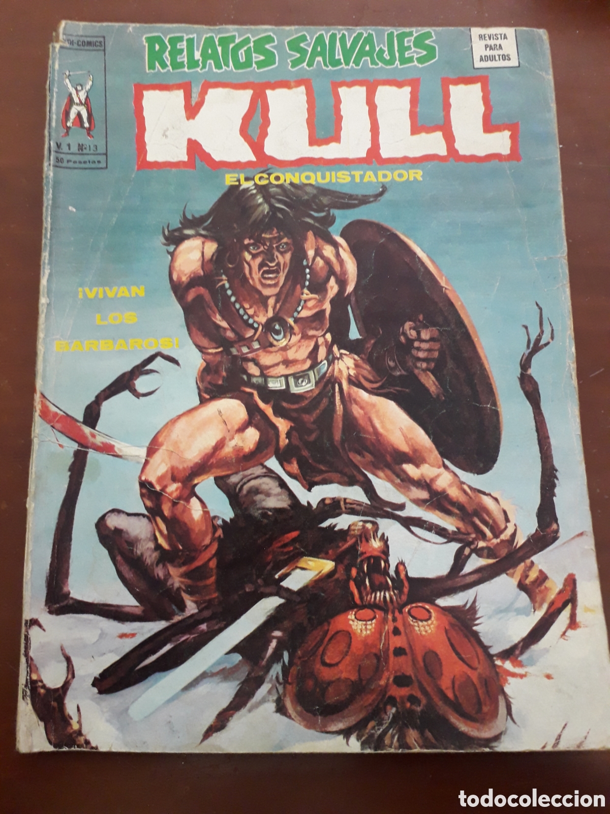 C&oacute;mics: KULL EL CONQUISTADOR. RELATOS SALVAJES NUM 13 - Foto 1