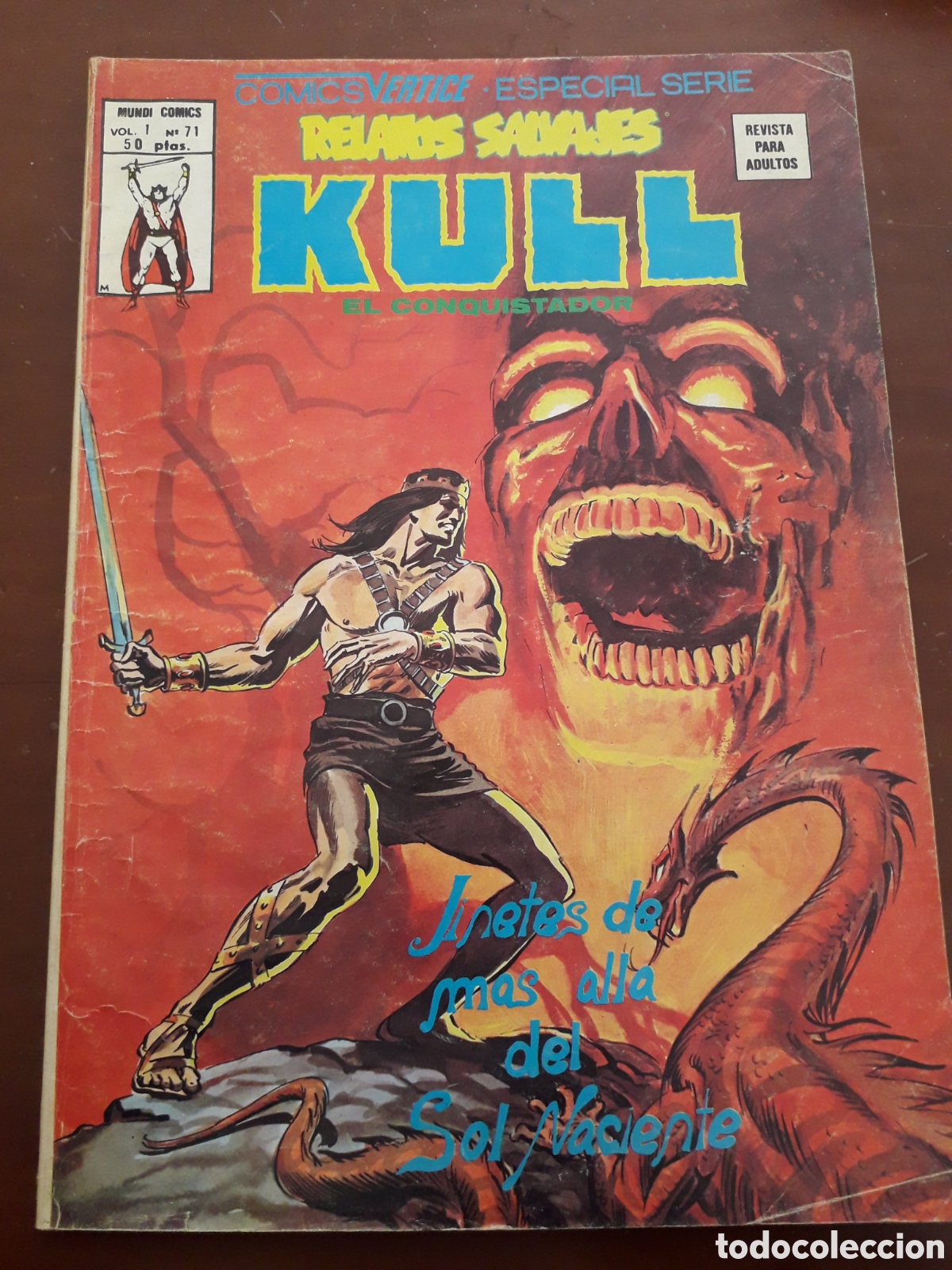 C&oacute;mics: RELATOS SALVAJES NUM 71. KULL EL CONQUISTADOR - Foto 1