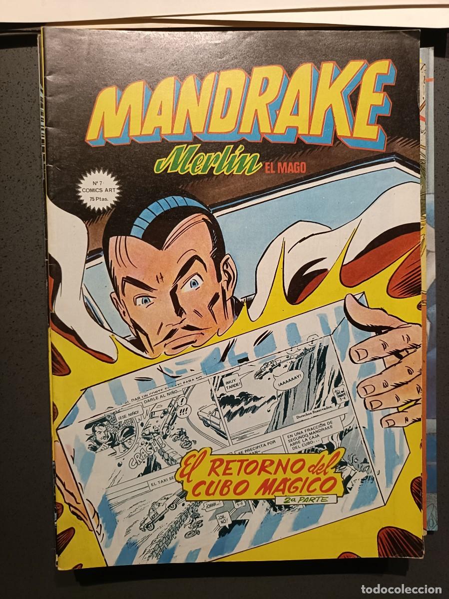C&oacute;mics: Mandrake, Merl&iacute;n El Mago - n&ordm; 7 - Ed. V&eacute;rtice 1980 - Foto 1