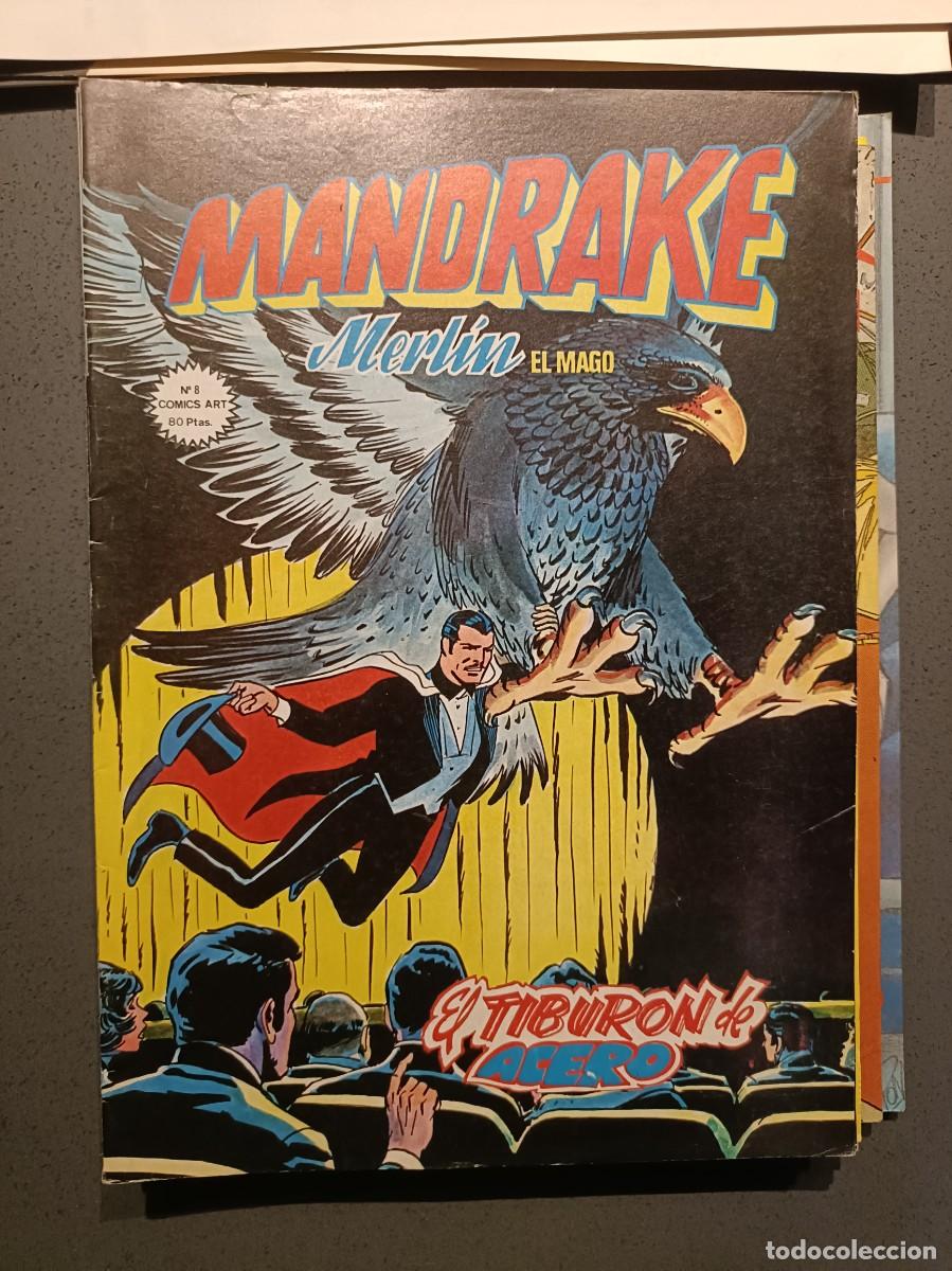 C&oacute;mics: Mandrake, Merl&iacute;n El Mago - n&ordm; 8 - Ed. V&eacute;rtice 1980 - Foto 1