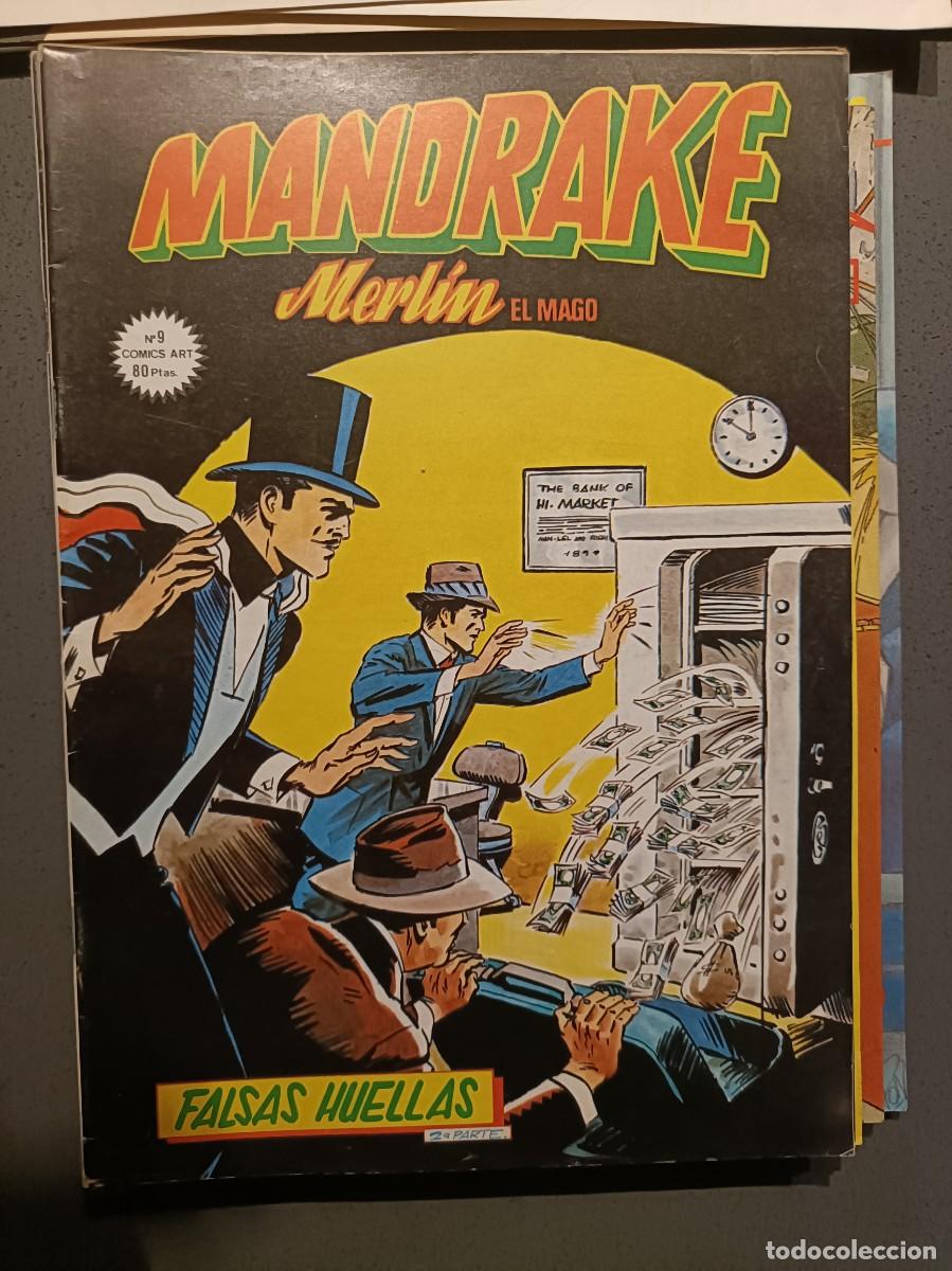 C&oacute;mics: Mandrake, Merl&iacute;n El Mago - n&ordm; 9 - Ed. V&eacute;rtice 1980 - Foto 1