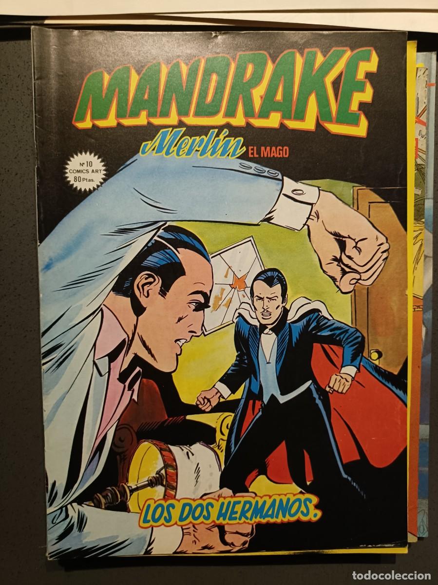 C&oacute;mics: Mandrake, Merl&iacute;n El Mago - n&ordm; 10 - Ed. V&eacute;rtice 1980 - Foto 1