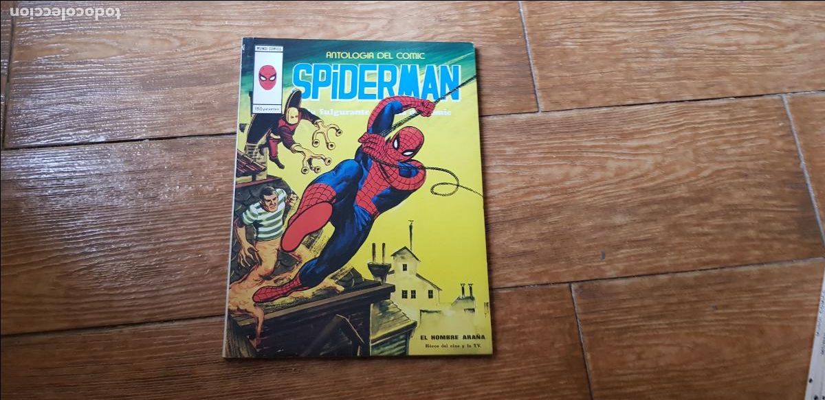 C&oacute;mics: ANTOLOGIA DEL COMIC N&ordm; 13 SPIDERMAN SPIDER MAN EDITORIAL VERTICE 1977 - Foto 1