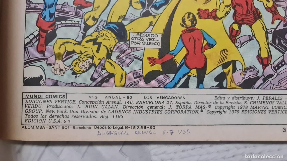 C&oacute;mics: ANUAL 80. Colecci&oacute;n completa de 2 tomos. Comics Vertice. 1980 - Foto 4
