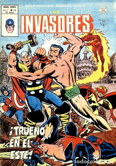 C&oacute;mics: SELECCIONES MARVEL vol.1 n&ordm; 43 - V&eacute;rtice. LOS INVASORES. - Foto 1