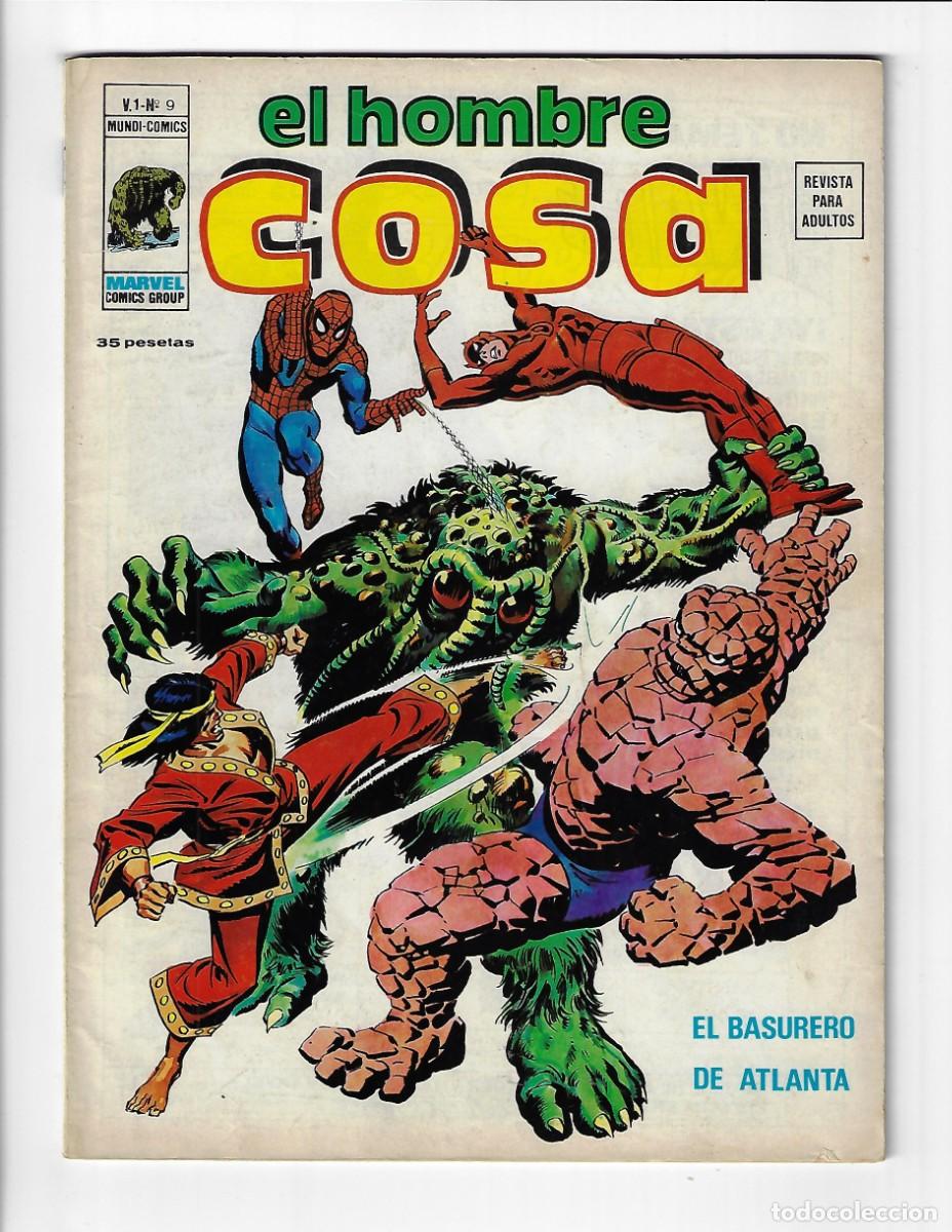 C&oacute;mics: V&eacute;rtice. El hombre cosa Vol1. 9 - Foto 1
