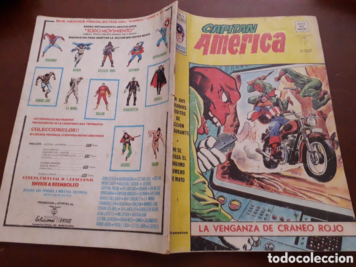C&oacute;mics: CAPIT&Aacute;N AM&Eacute;RICA N&Uacute;MERO 15 VOL 3 V&Eacute;RTICE - Foto 2