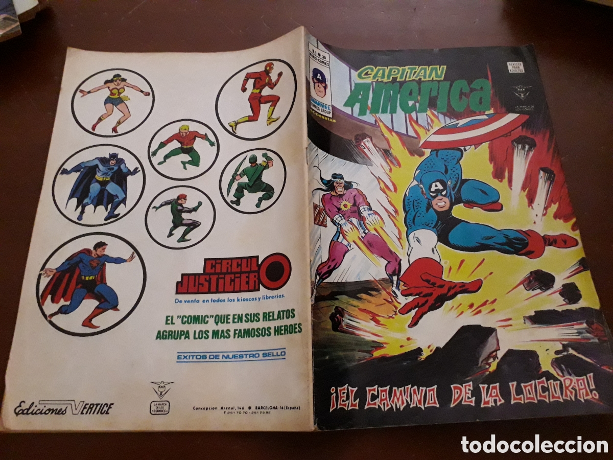 C&oacute;mics: CAPIT&Aacute;N AM&Eacute;RICA N&Uacute;MERO 30 VOL 3 V&Eacute;RTICE - Foto 2