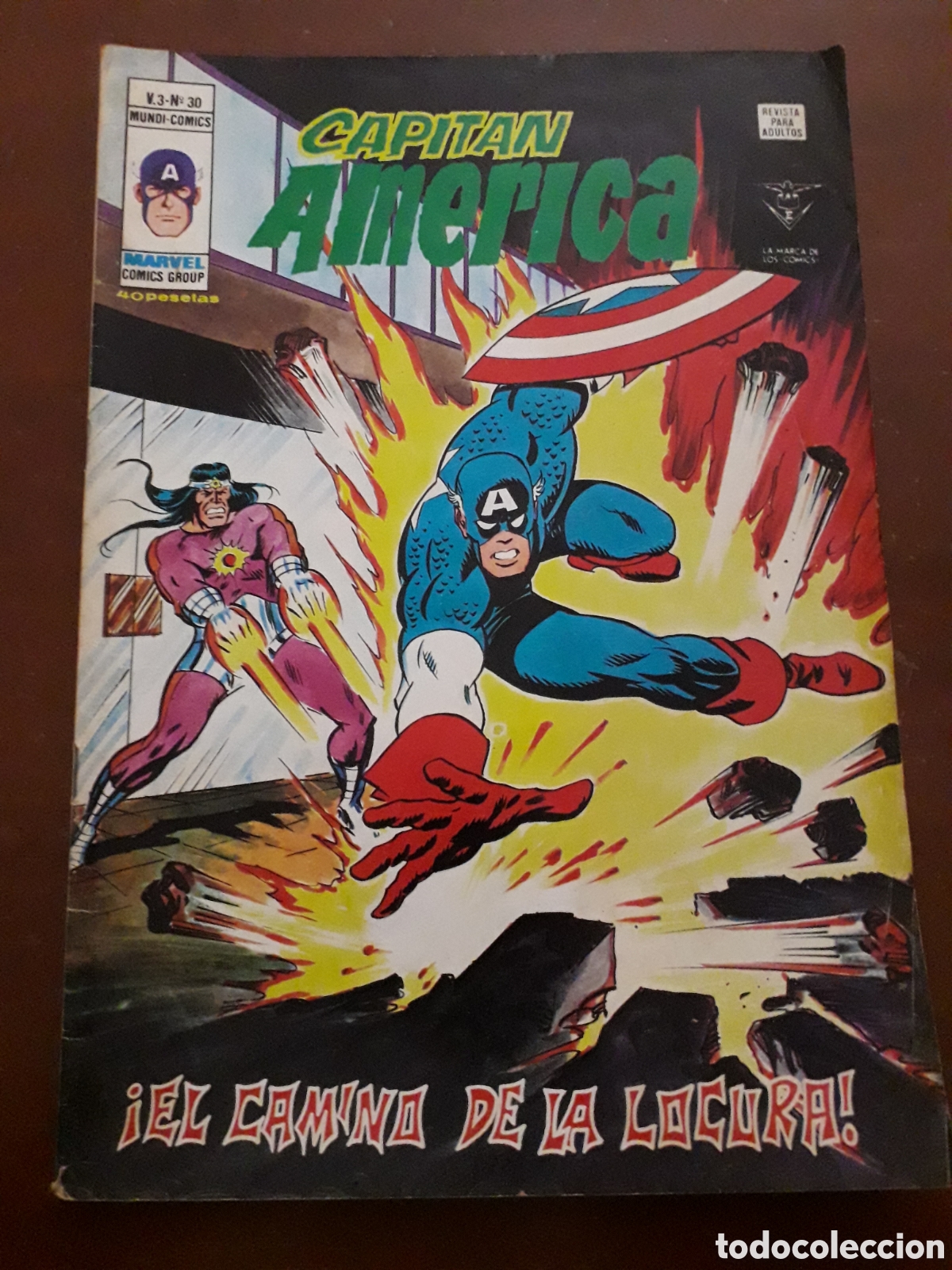 C&oacute;mics: CAPIT&Aacute;N AM&Eacute;RICA N&Uacute;MERO 30 VOL 3 V&Eacute;RTICE - Foto 1