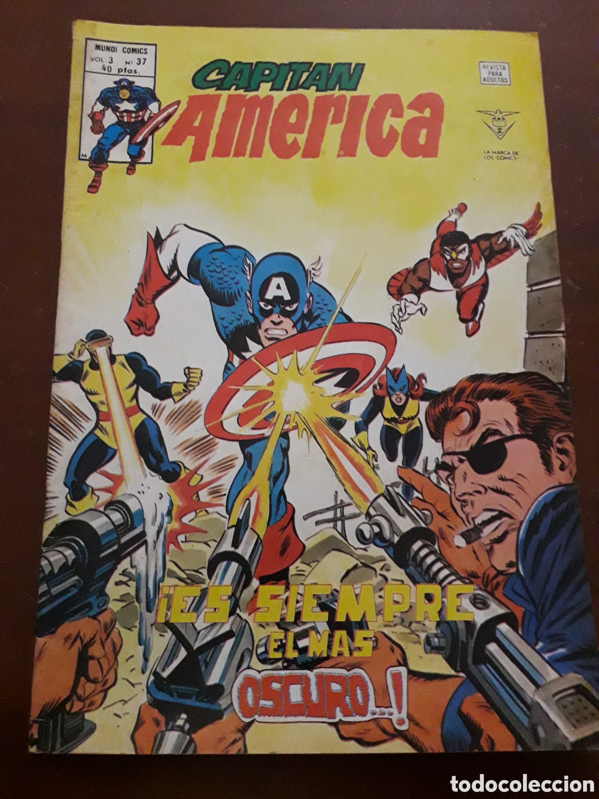 C&oacute;mics: CAPIT&Aacute;N AM&Eacute;RICA N&Uacute;MERO 37. VOL 3 V&Eacute;RTICE - Foto 1