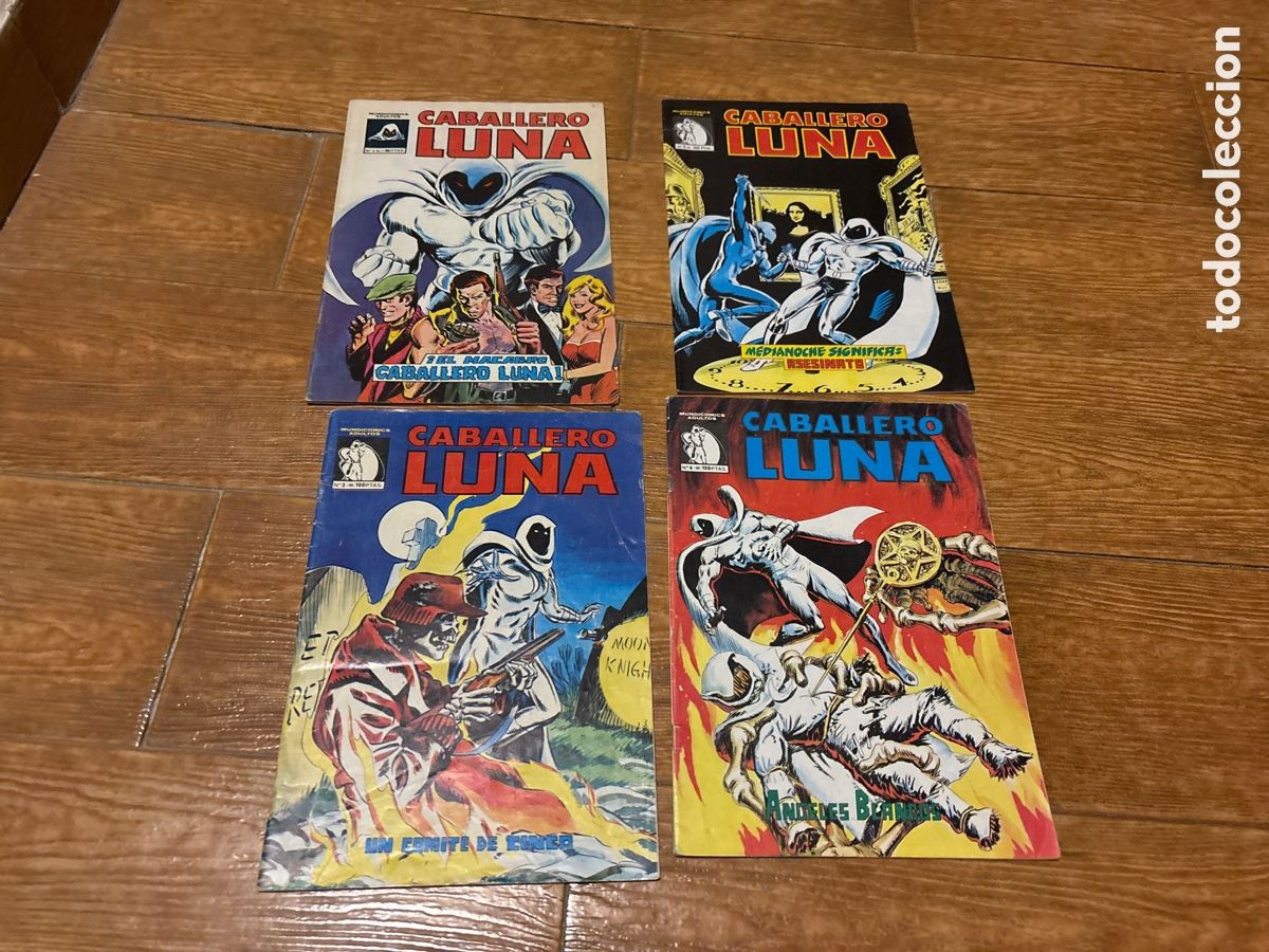 C&oacute;mics: CABALLERO LUNA COLECCION COMPLETA 4 NUMEROS EDICIONES VERTICE - Foto 1