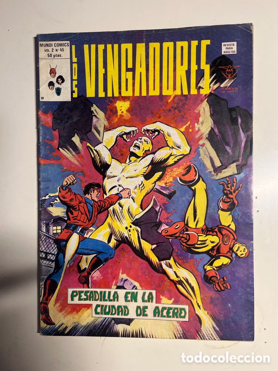 C&oacute;mics: LOS VENGADORES, N&Uacute;MERO 45, (EDITORIAL VERTICE) - Foto 1