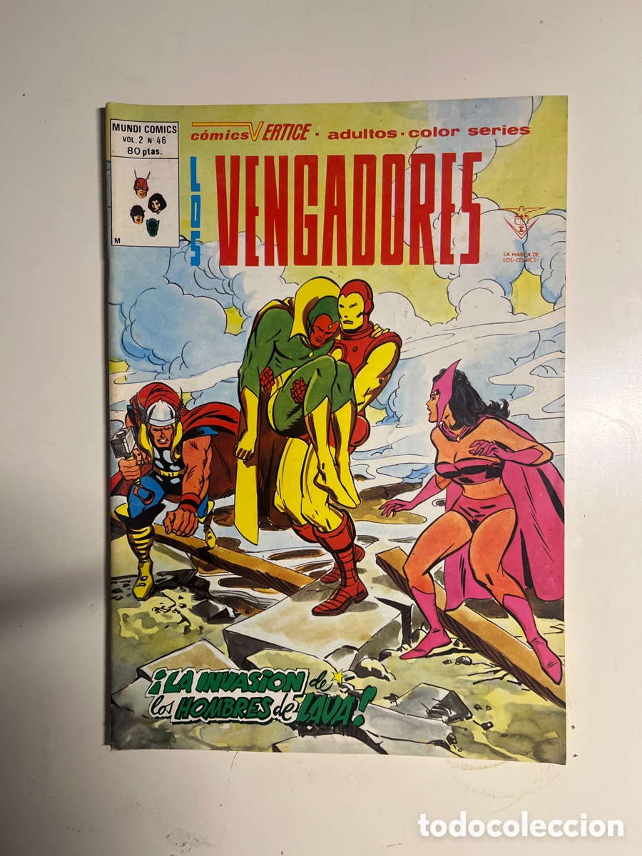 C&oacute;mics: LOS VENGADORES, N&Uacute;MERO 46, (EDITORIAL VERTICE) - Foto 1