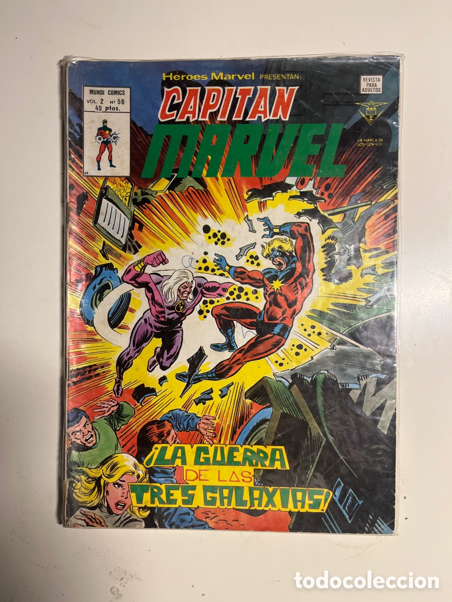 C&oacute;mics: CAPIT&Aacute;N MARVEL, N&Uacute;MERO 56, (EDITORIAL VERTICE) - Foto 1