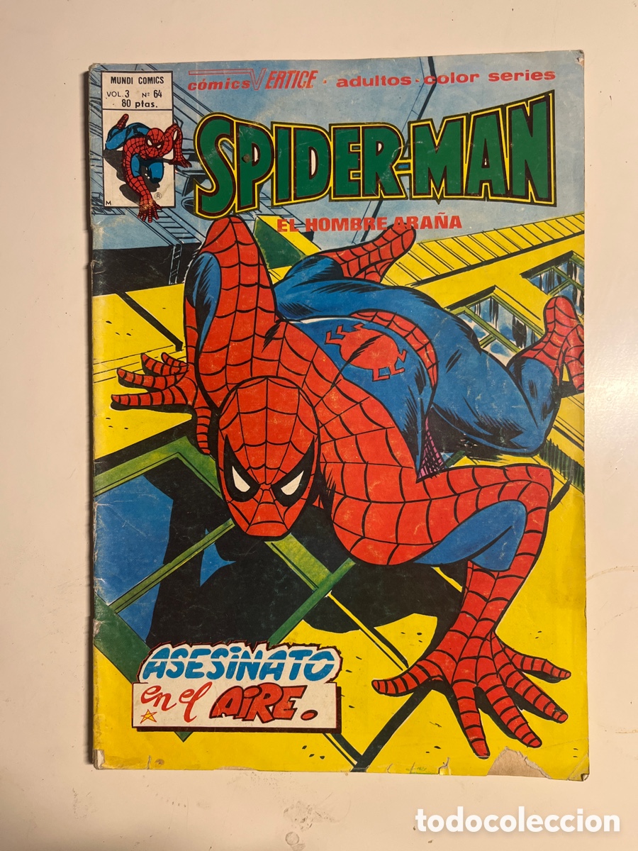 C&oacute;mics: SPIDERMAN EL HOMBRE ARA&Ntilde;A, N&Uacute;MERO 64, (V&Eacute;RTICE) - Foto 1