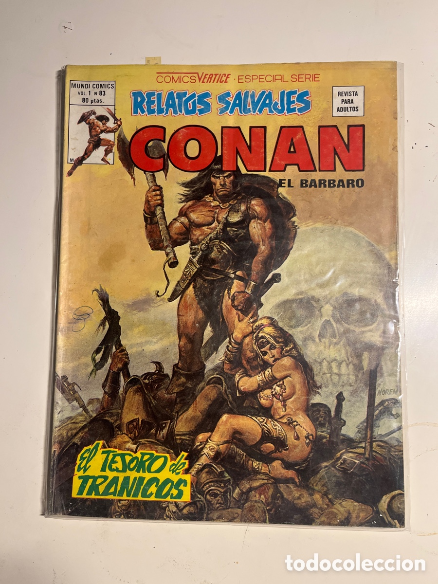 C&oacute;mics: RELATOS SALVAJES CONAN, N&Uacute;MERO 83, (V&Eacute;RTICE) - Foto 1