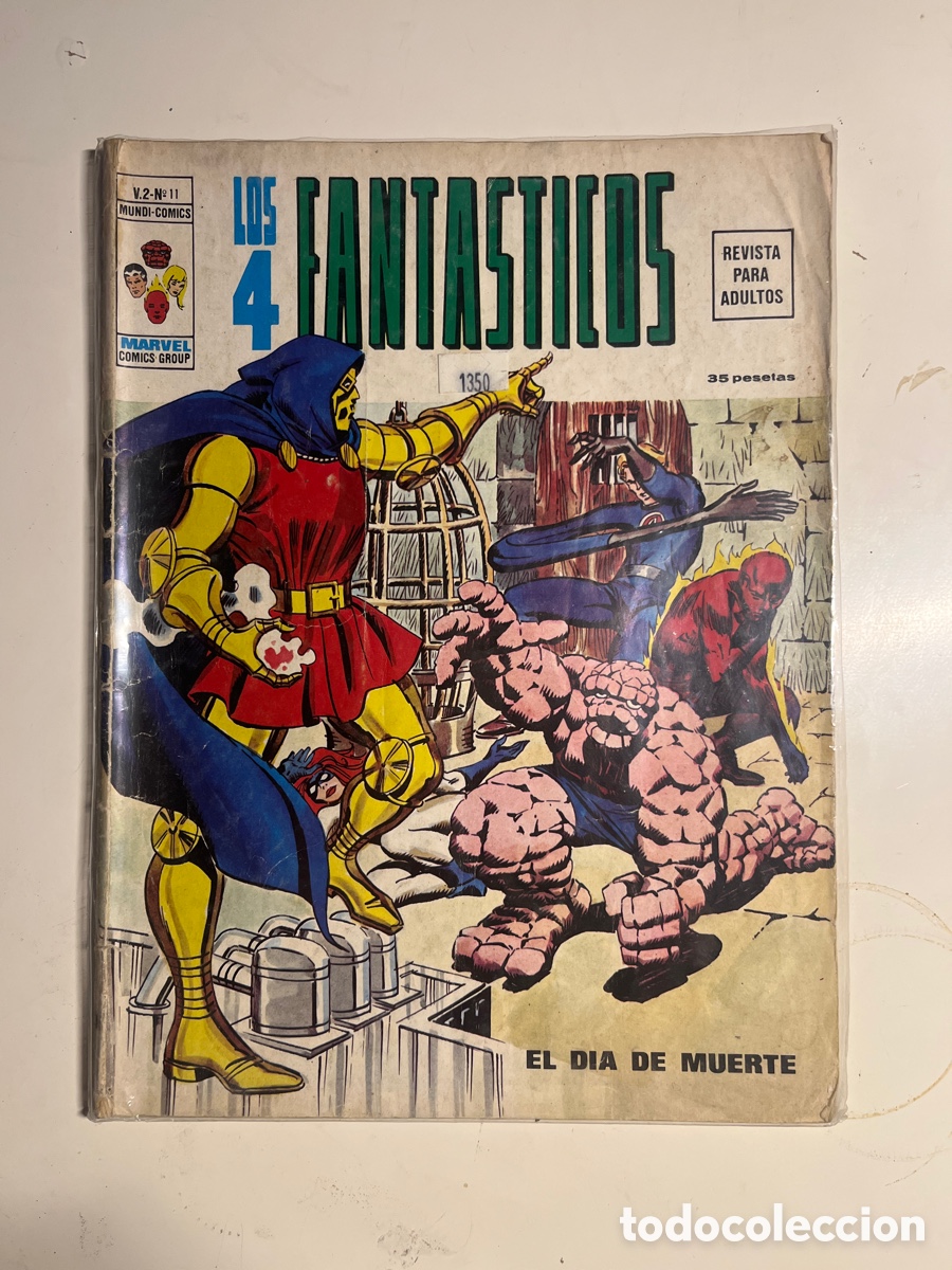 C&oacute;mics: LOS 4 FANT&Aacute;STICOS, N&Uacute;MERO 11, (V&Eacute;RTICE) - Foto 1