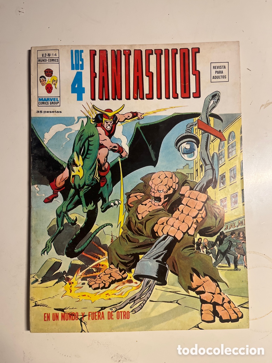 C&oacute;mics: LOS 4 FANT&Aacute;STICOS, N&Uacute;MERO 14, (V&Eacute;RTICE) - Foto 1