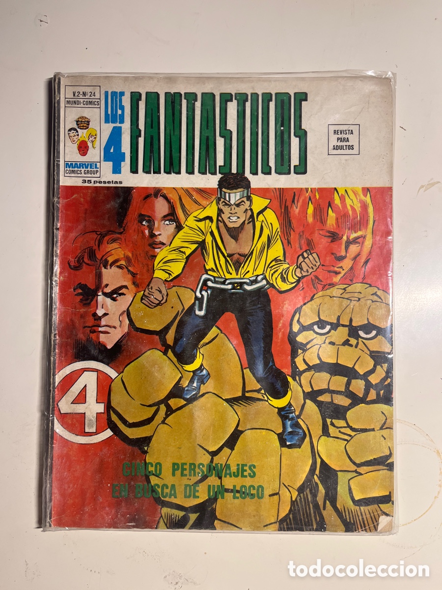 C&oacute;mics: LOS 4 FANT&Aacute;STICOS, N&Uacute;MERO 24, (V&Eacute;RTICE) - Foto 1