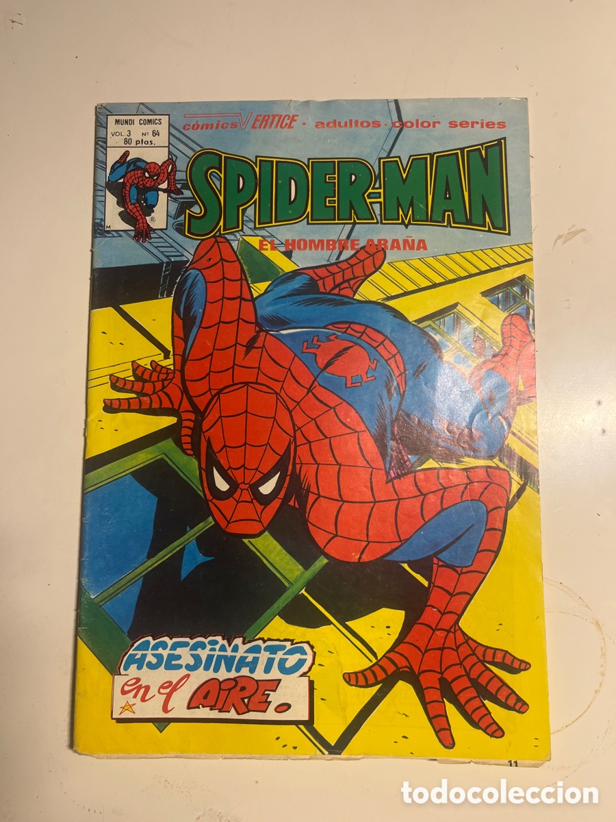 C&oacute;mics: SPIDERMAN EL HOMBRE ARA&Ntilde;A, N&Uacute;MERO 64, (V&Eacute;RTICE) - Foto 1