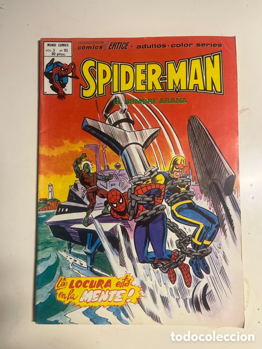 C&oacute;mics: SPIDERMAN EL HOMBRE ARA&Ntilde;A, N&Uacute;MERO 65, (V&Eacute;RTICE) - Foto 1