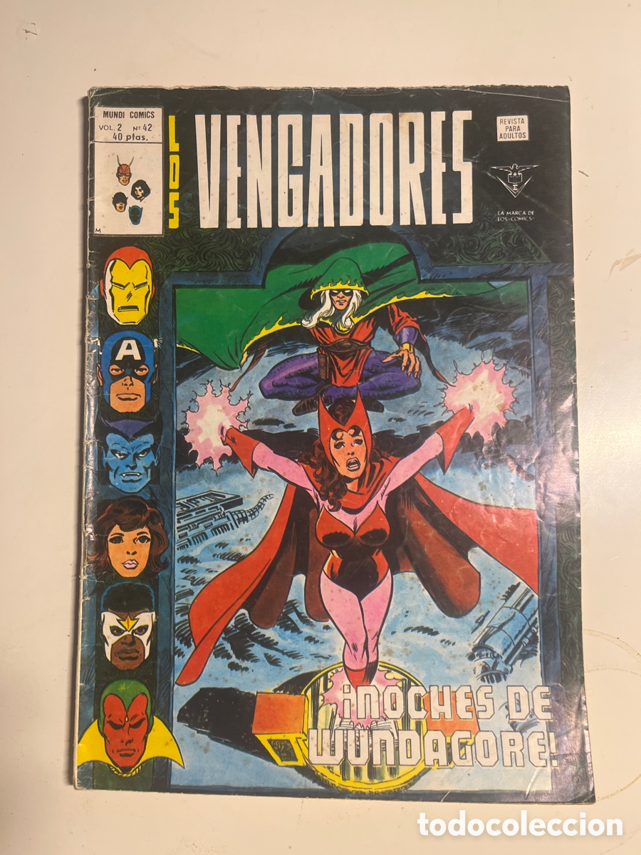 C&oacute;mics: LOS VENGADORES, N&Uacute;MERO 42, (V&Eacute;RTICE) - Foto 1