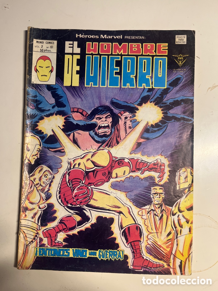 C&oacute;mics: EL HOMBRE DE HIERRO, N&Uacute;MERO 61, (EDITORIAL VERTICE) - Foto 1
