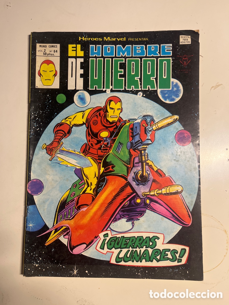 C&oacute;mics: EL HOMBRE DE HIERRO, N&Uacute;MERO 64, (EDITORIAL VERTICE) - Foto 1