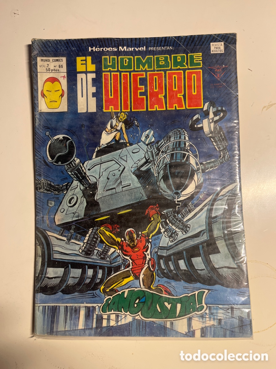 C&oacute;mics: EL HOMBRE DE HIERRO, N&Uacute;MERO 66, (EDITORIAL VERTICE) - Foto 1