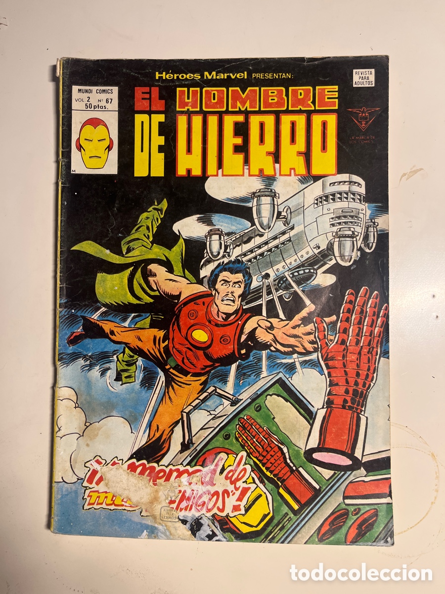 C&oacute;mics: EL HOMBRE DE HIERRO, N&Uacute;MERO 67, (EDITORIAL VERTICE) - Foto 1