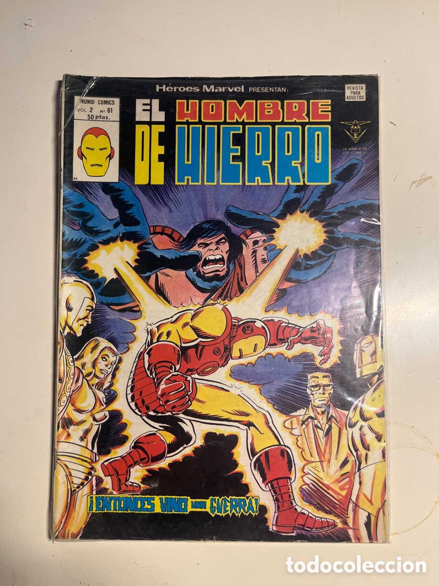 C&oacute;mics: EL HOMBRE DE HIERRO, N&Uacute;MERO 61, (EDITORIAL VERTICE) - Foto 1