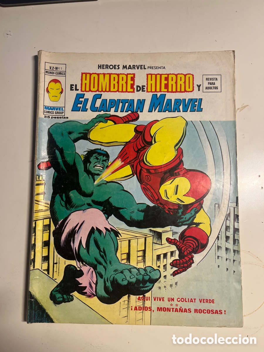 C&oacute;mics: EL HOMBRE DE HIERRO, N&Uacute;MERO 11, (EDITORIAL VERTICE) - Foto 1