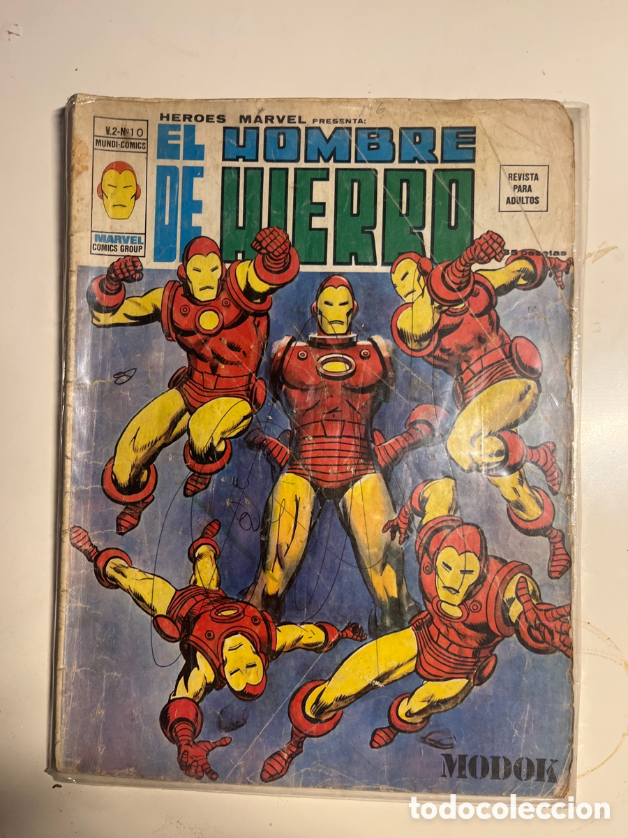 C&oacute;mics: EL HOMBRE DE HIERRO, N&Uacute;MERO 10, (EDITORIAL VERTICE) - Foto 1