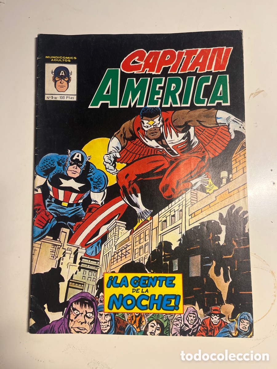 C&oacute;mics: EL CAPIT&Aacute;N AM&Eacute;RICA, N&Uacute;MERO 5-82, (V&Eacute;RTICE) - Foto 1