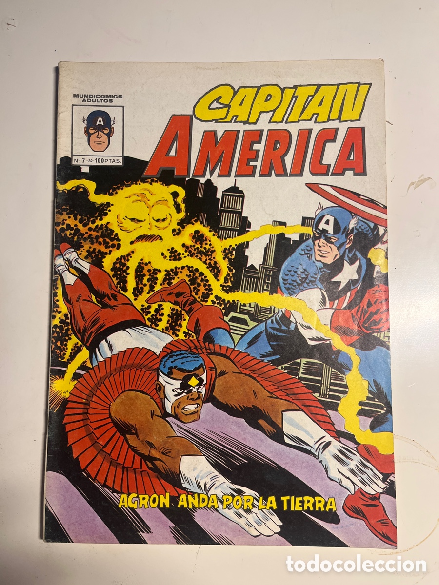 C&oacute;mics: EL CAPIT&Aacute;N AM&Eacute;RICA, N&Uacute;MERO 7-82, (V&Eacute;RTICE) - Foto 1