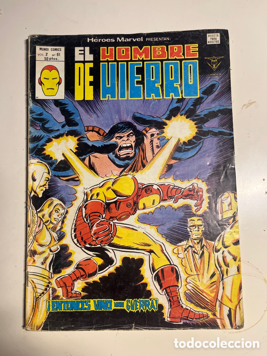 C&oacute;mics: EL HOMBRE DE HIERRO, N&Uacute;MERO 61, (V&Eacute;RTICE) - Foto 1