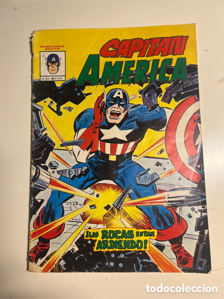 C&oacute;mics: CAPIT&Aacute;N AM&Eacute;RICA, N&Uacute;MERO 3-81, (EDITORIAL VERTICE) - Foto 1