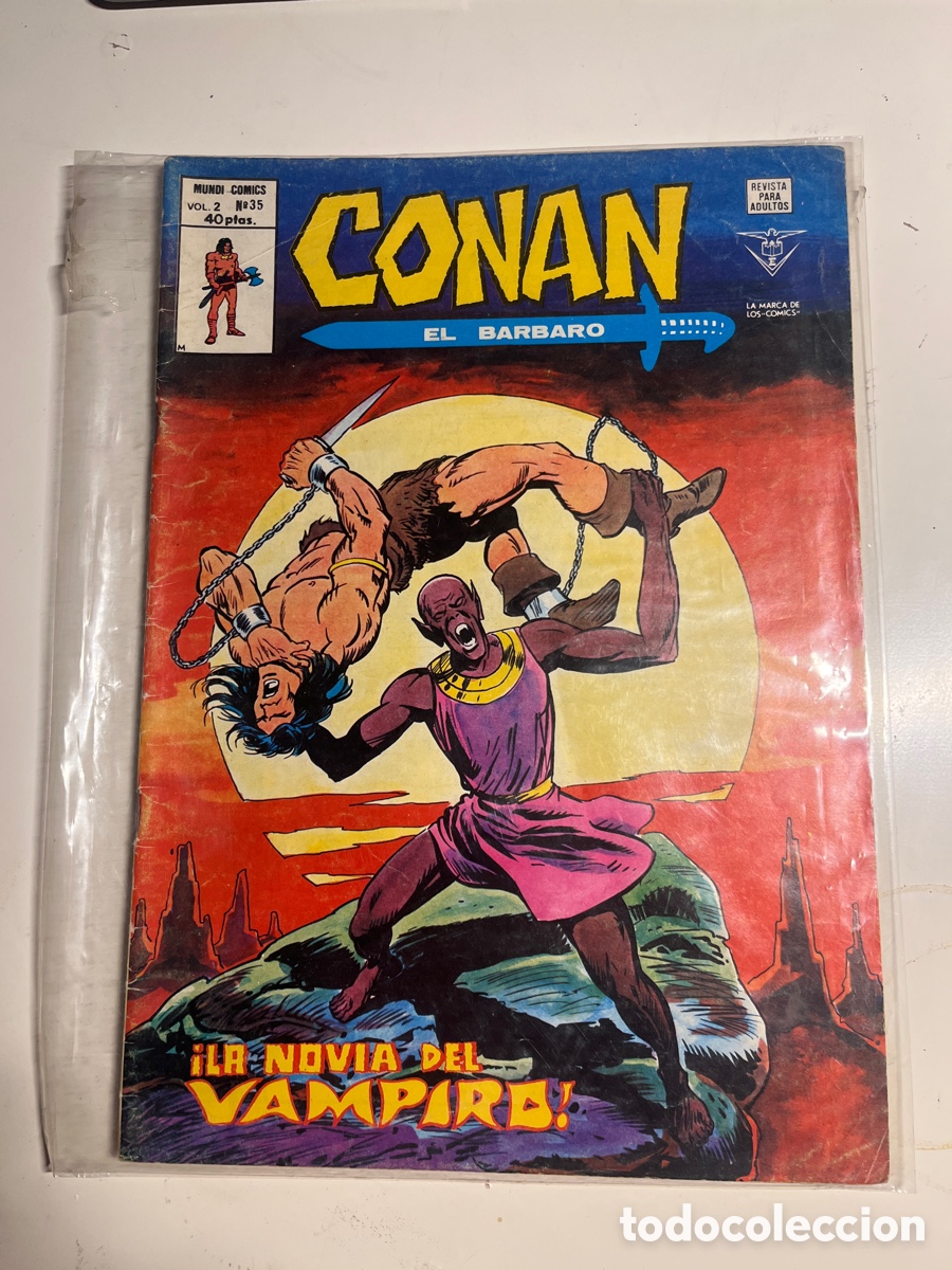 C&oacute;mics: CONAN EL B&Aacute;RBARO, N&Uacute;MERO 35, (EDITORIAL VERTICE) - Foto 1