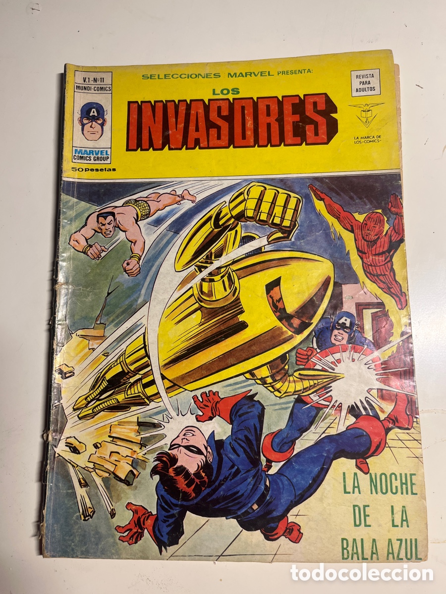 C&oacute;mics: LOS INVASORES, N&Uacute;MERO 11, (EDITORIAL VERTICE ) - Foto 1