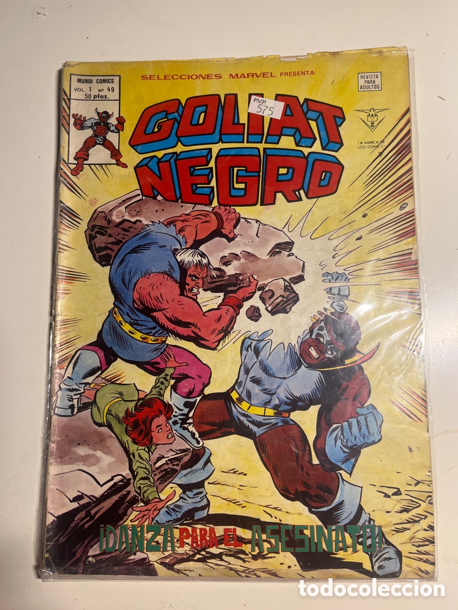 C&oacute;mics: GOLIAT NEGRO, N&Uacute;MERO 49, (EDITORIAL VERTICE) - Foto 1