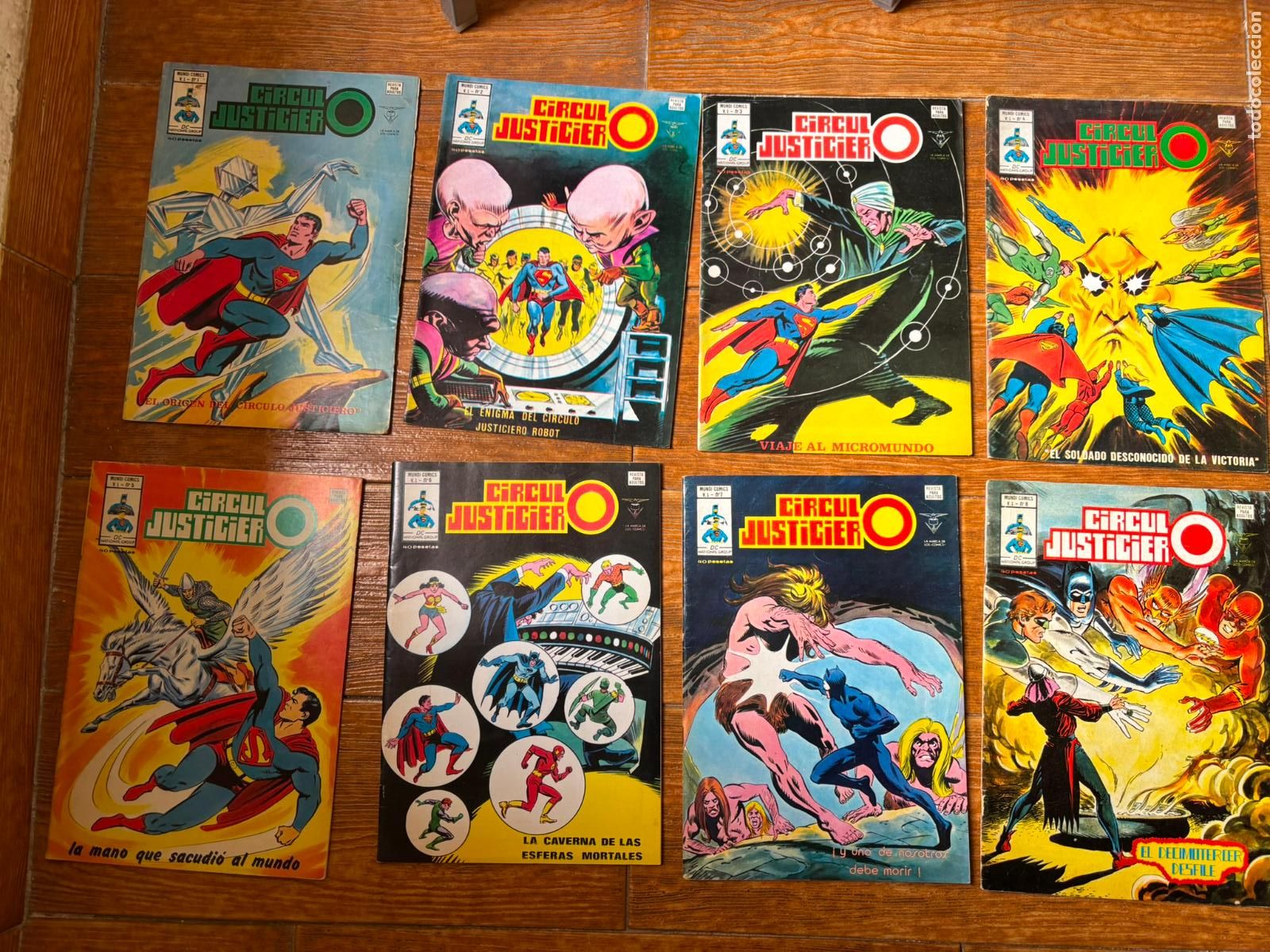 C&oacute;mics: CIRCULO JUSTICIERO ( SUPERMAN ) COLECCION COMPLETA 15 NUMEROS EDICIONES VERTICE - Foto 1