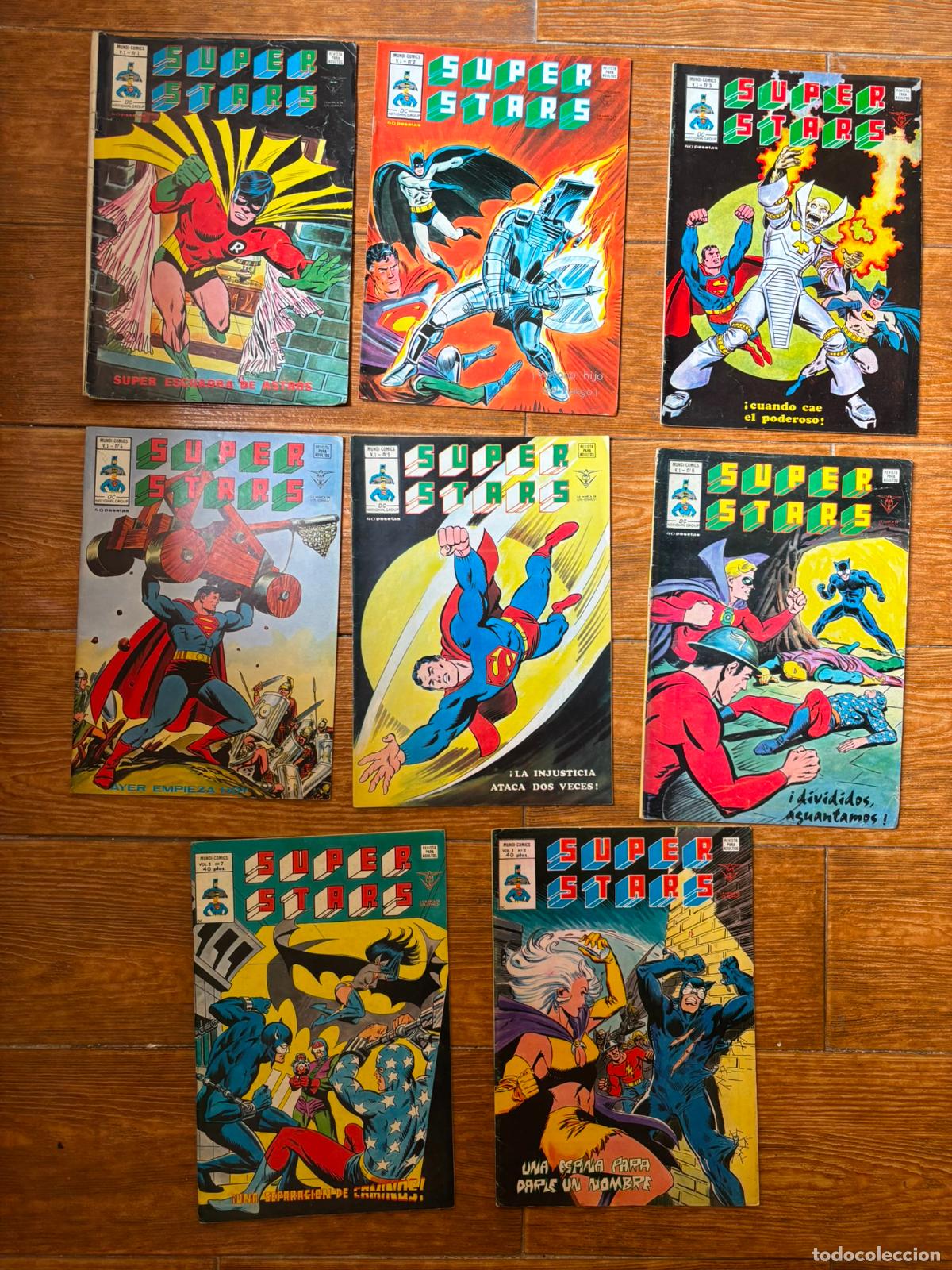 C&oacute;mics: CIRCULO JUSTICIERO ( SUPERMAN Y BATMAN ) COLECCION COMPLETA 8 NUMEROS EDICIONES VERTICE - Foto 1
