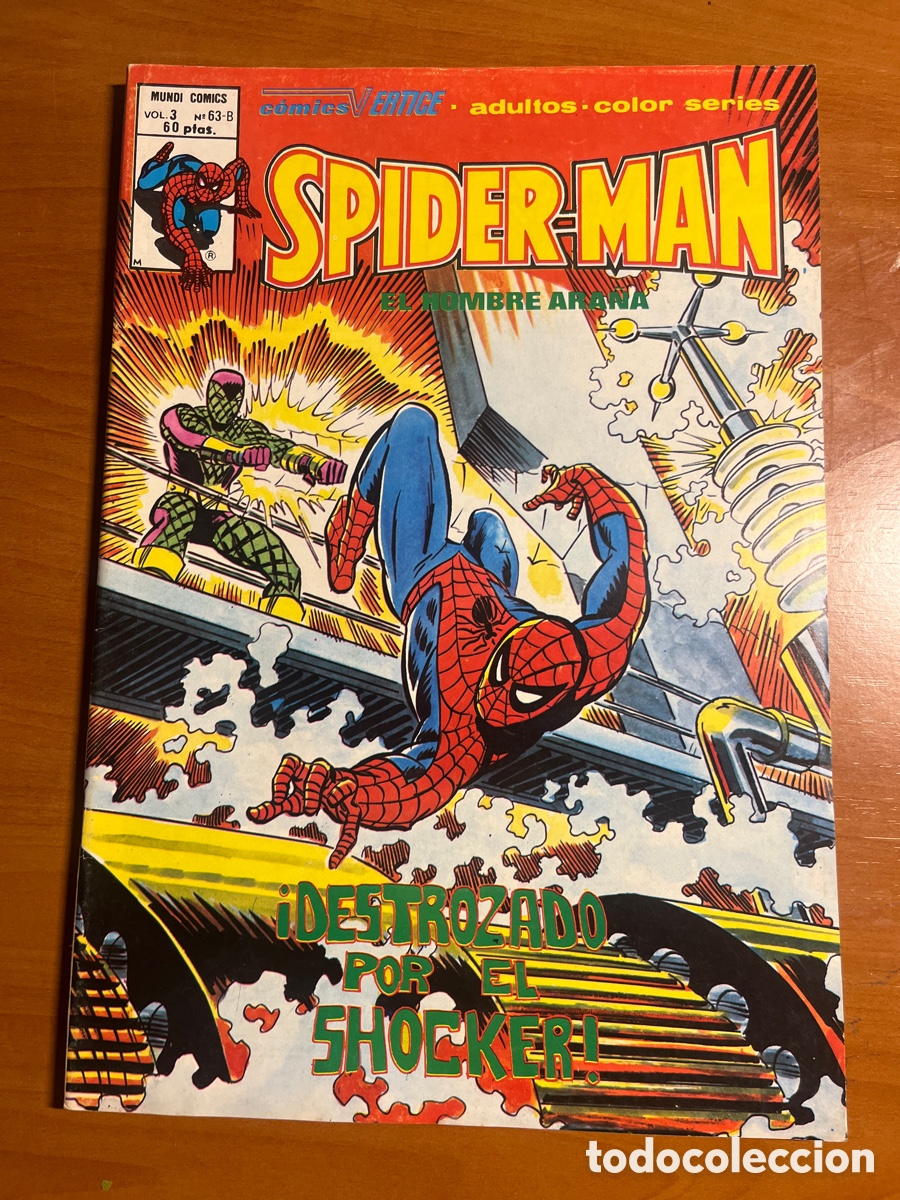 C&oacute;mics: SPIDERMAN EL HOMBRE ARA&Ntilde;A, N&Uacute;MERO 63-B, (V&Eacute;RTICE) - Foto 1