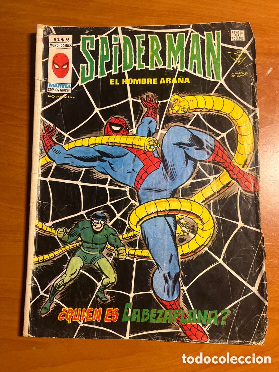 C&oacute;mics: SPIDERMAN EL HOMBRE ARA&Ntilde;A, N&Uacute;MERO 56, (V&Eacute;RTICE) - Foto 1