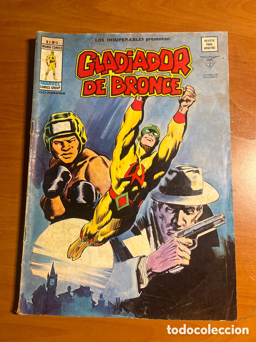 C&oacute;mics: GLADIADOR DE BRONCE, N&Uacute;MERO 4, (V&Eacute;RTICE) - Foto 1