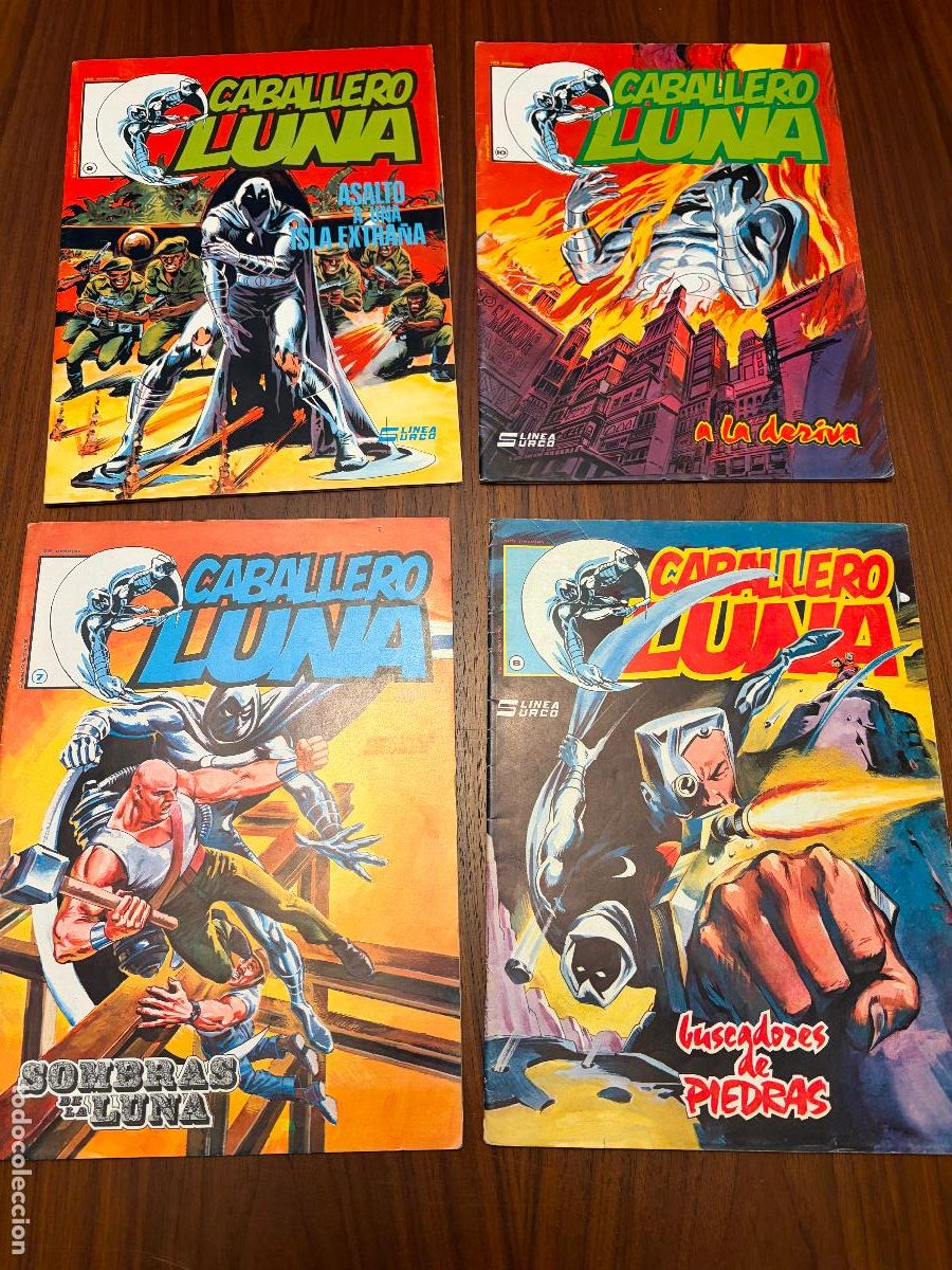 C&oacute;mics: CABALLERO LUNA COLECCI&Oacute;N COMPLETA , LOS 10 N&Uacute;MEROS , EDICIONES SURCO - Foto 3