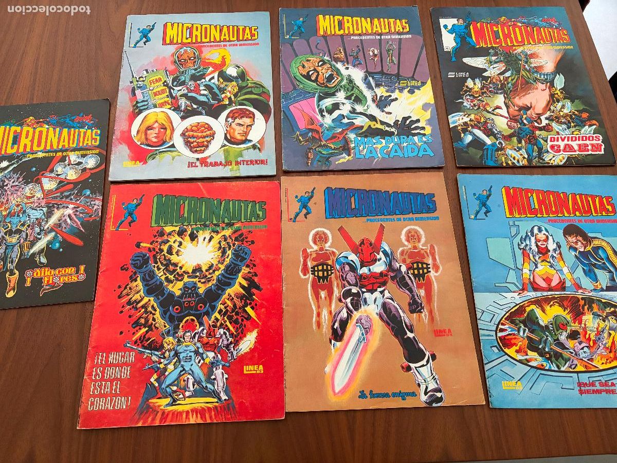 C&oacute;mics: MICRONAUTAS COLECCI&Oacute;N COMPLETA CON SUS 7 N&Uacute;MEROS , EDITORIAL SURCO - Foto 1