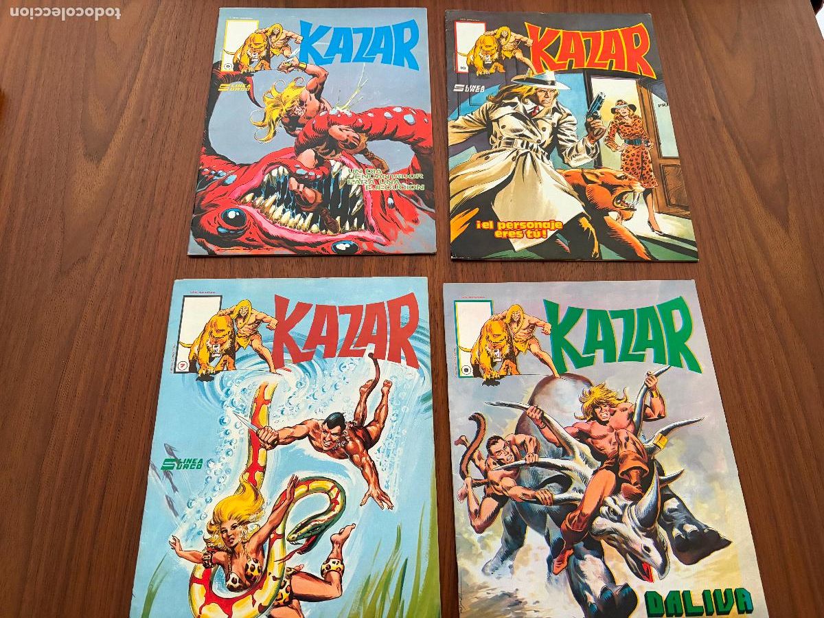 C&oacute;mics: KAZAR COLECCI&Oacute;N COMPLETA CON SUS 10 N&Uacute;MEROS , EDITORIAL SURCO - Foto 3