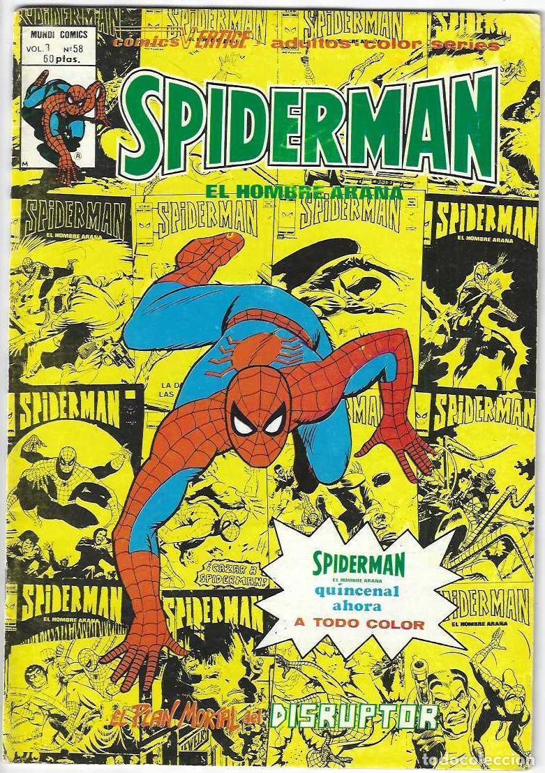 C&oacute;mics: SPIDERMAN N&ordm; 58 VOL 3 - EL PLAN MORTAL DEL DISRUPTOR - VERTICE - Foto 1