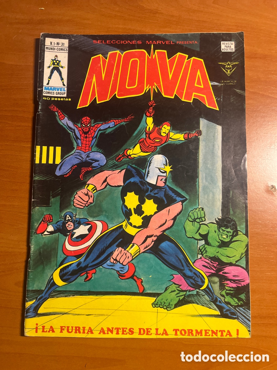 C&oacute;mics: SELECCIONES MARVEL NOVA, N&Uacute;MERO 31, (V&Eacute;RTICE) - Foto 1